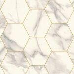 Nero Marquine Hexagon Gold - 27123007