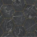 Nero Marquine Hexagon Gold - 27123008