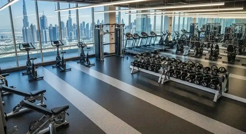 gym flooring tiles
