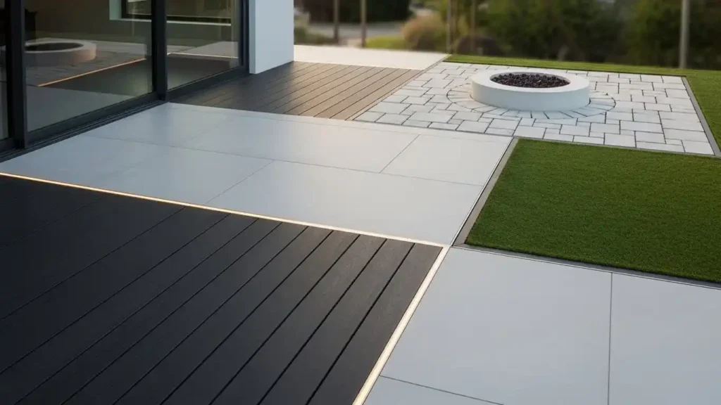 green outdoor flooring
