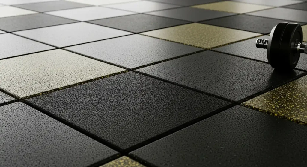 Gym Rubber Tiles