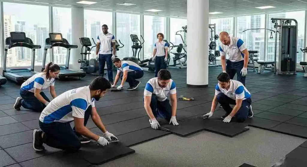 Hire The Best Gym Flooring Installation Team In Dubai
