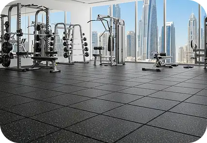 Resistant gym flooring dubai