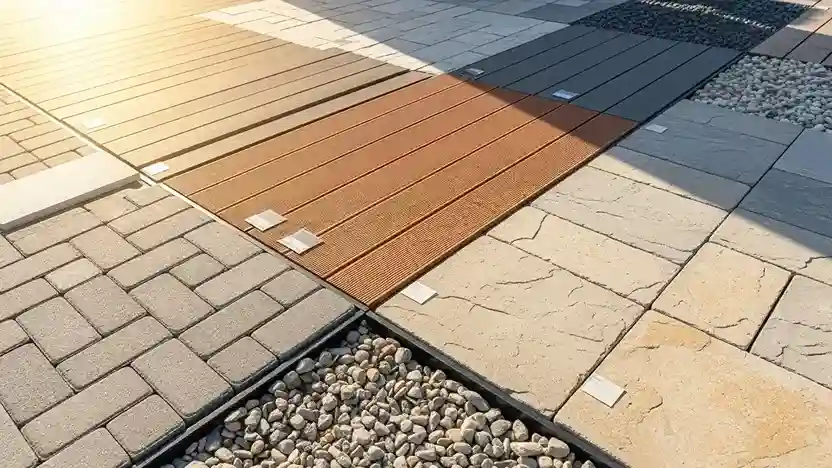 square outdoor flooring