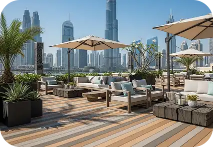 Purchase Outdoor Flooring Dubai With All-Weather Protection