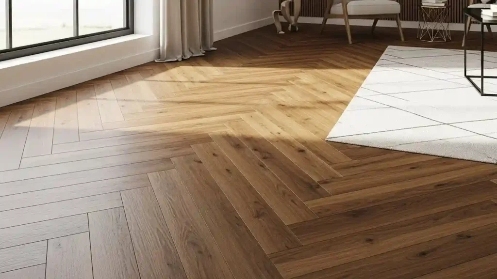 SPC herringbone Flooring