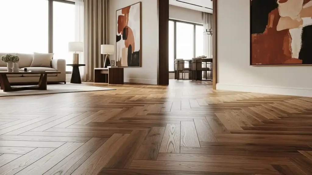 laminate flooring herringbone
