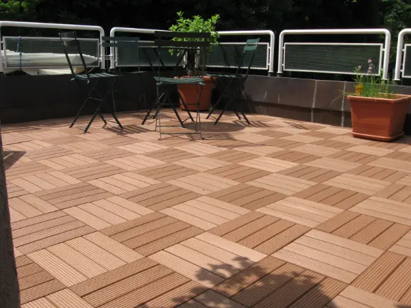 Wpc patio flooring dubai