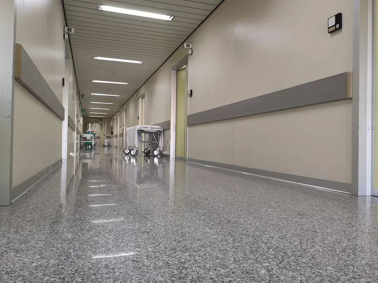 rubber hospital flooring