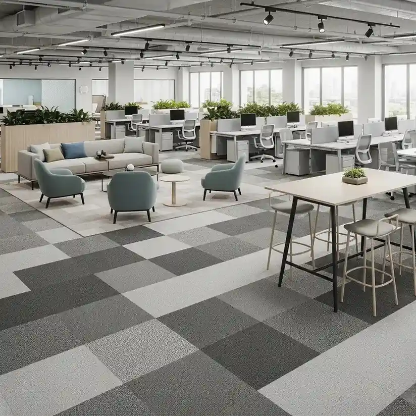 carpet tiles installation