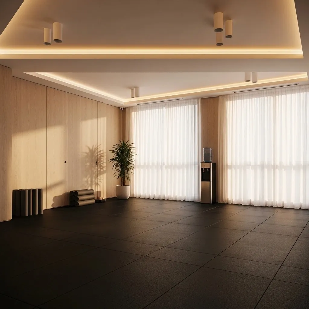 rubber flooring downtown dubia