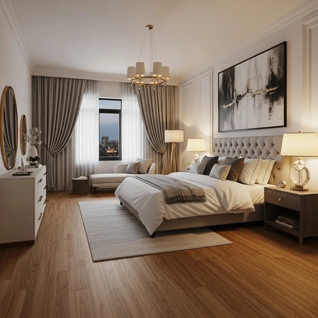 laminate flooring in the greens Dubai