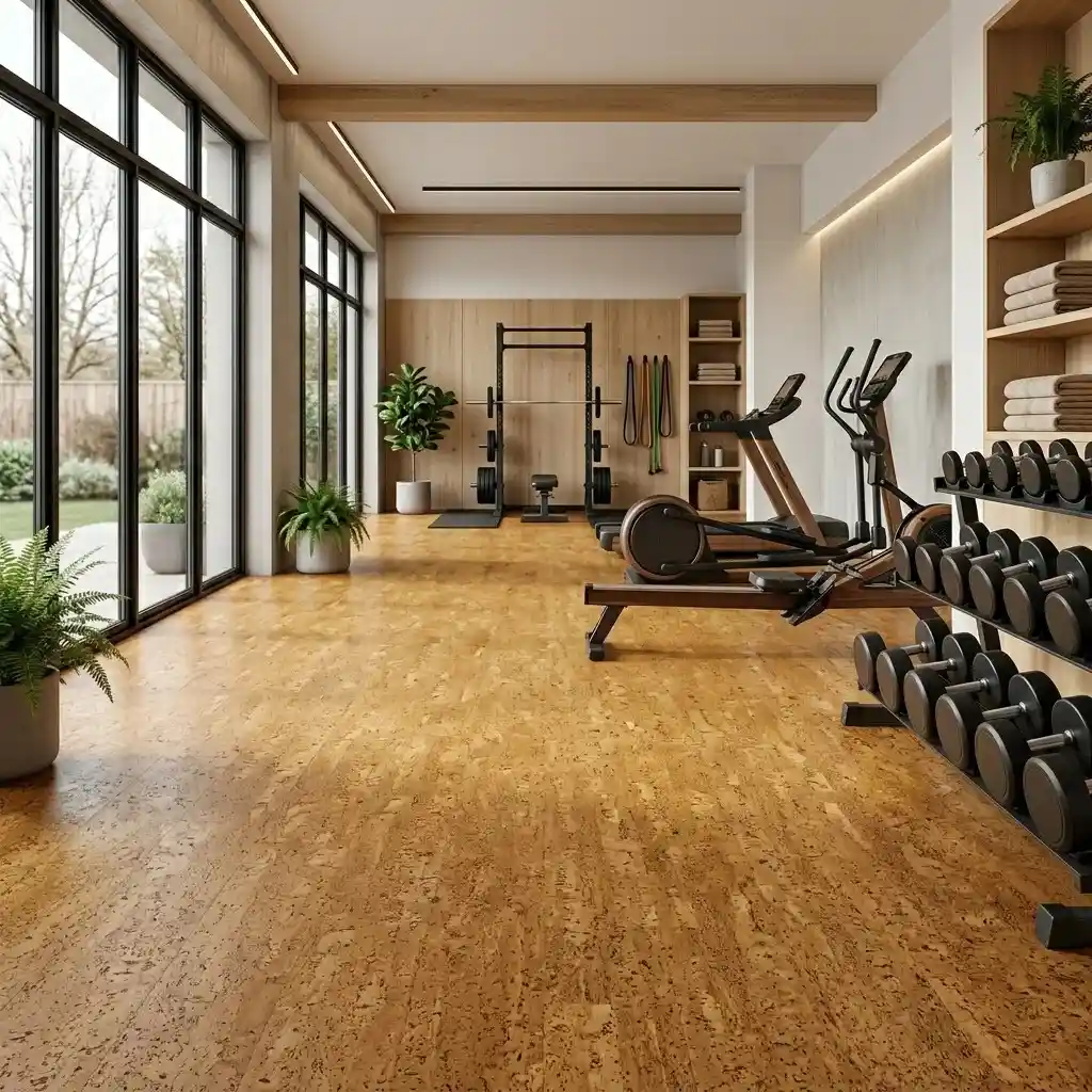 Cork Gym Flooring