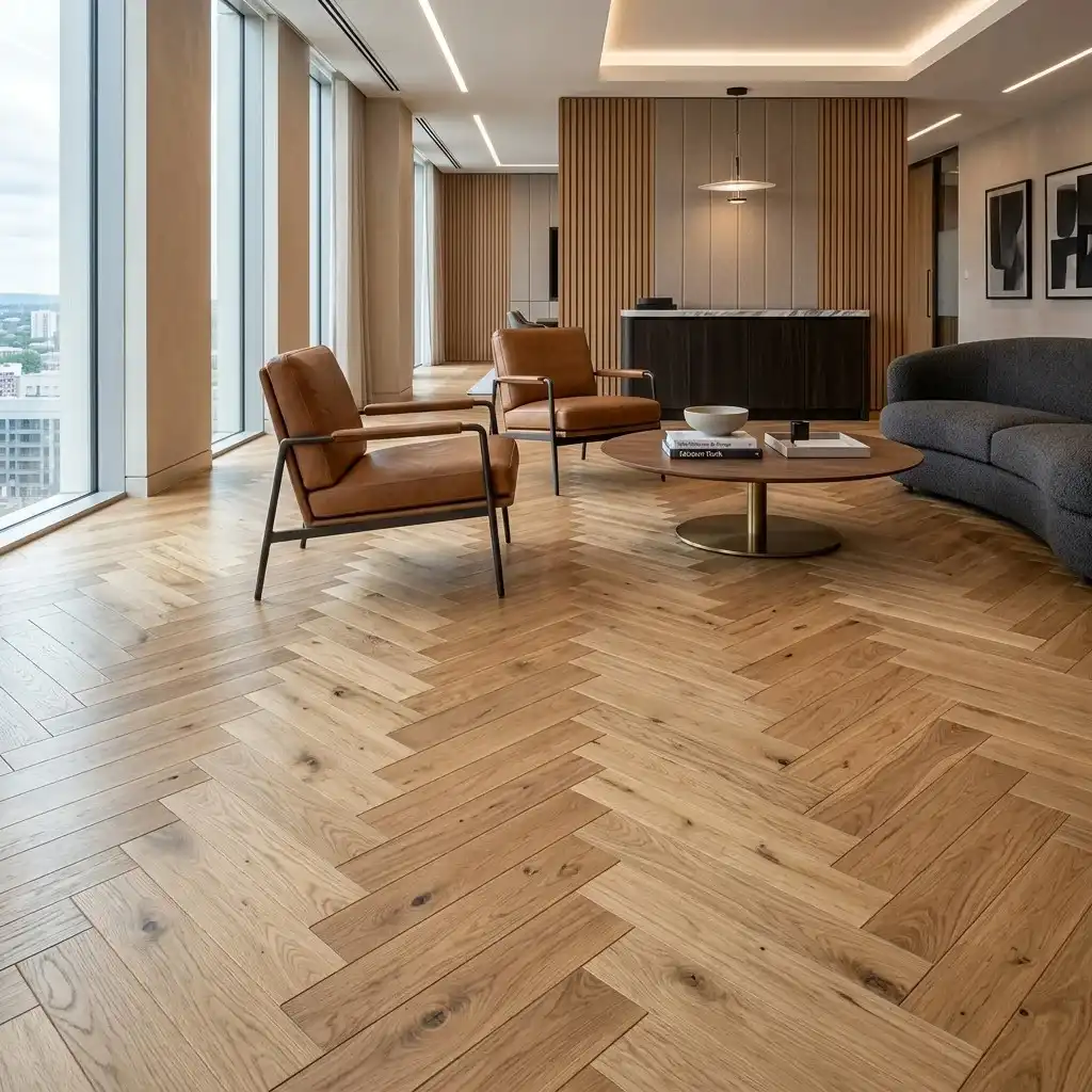 Engineered Wood Herringbone Flooring
