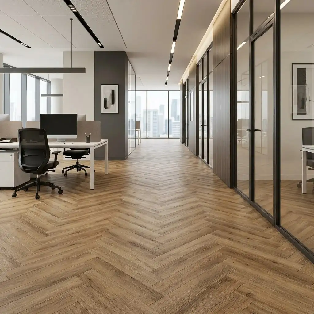 LVT Herringbone Flooring