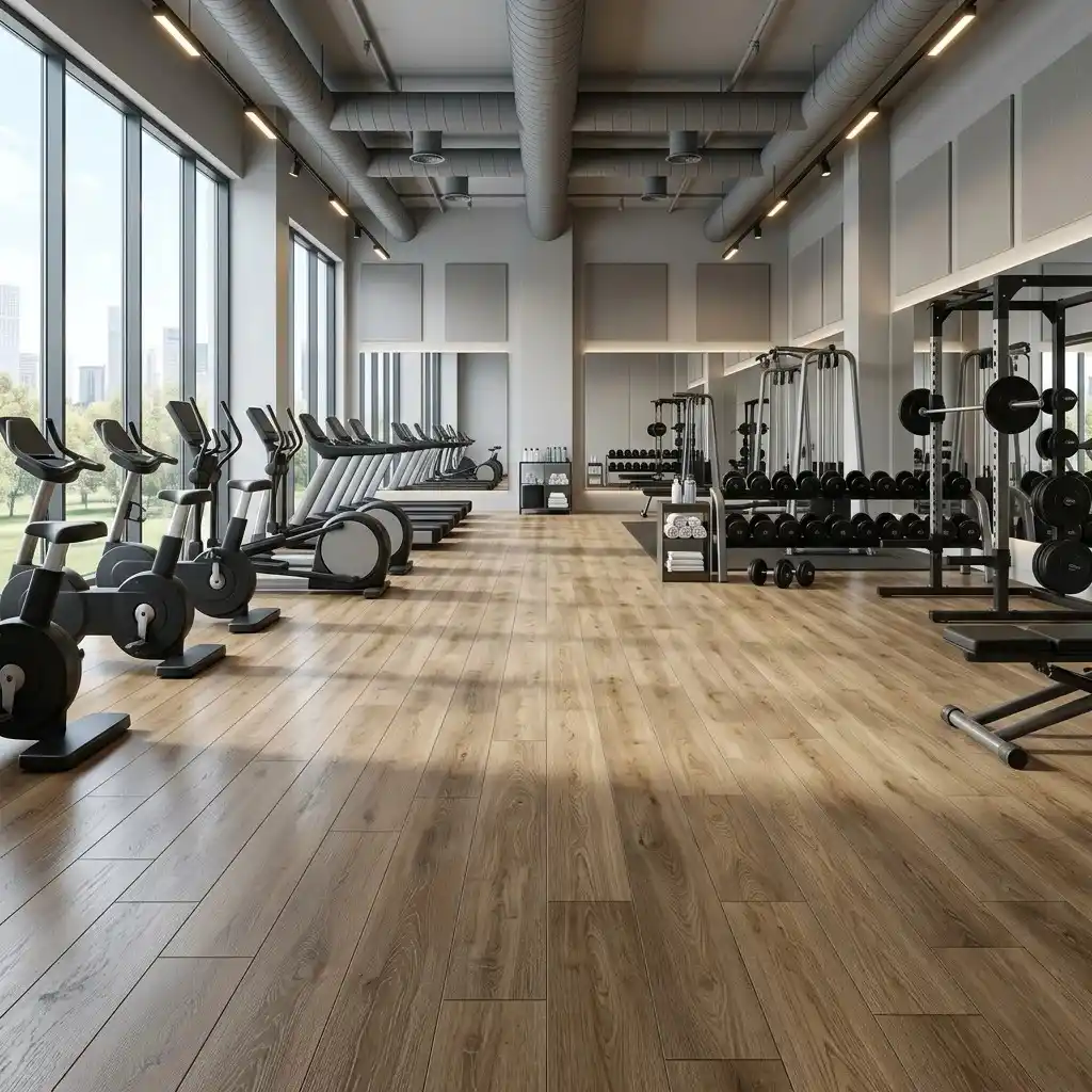 PVC Vinyl Gym Flooring