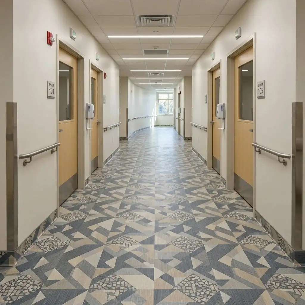 Heterogeneous Vinyl Flooring