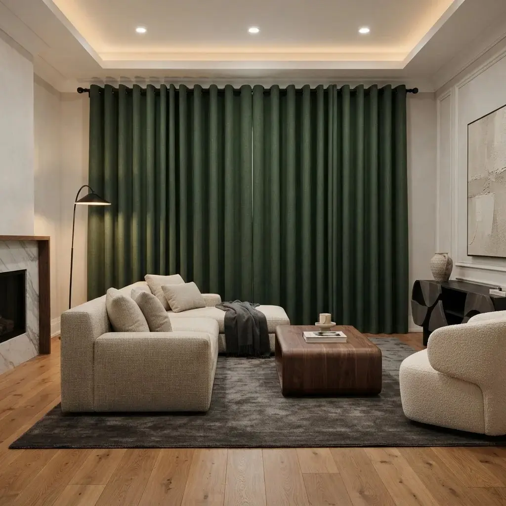 Light blocking curtains