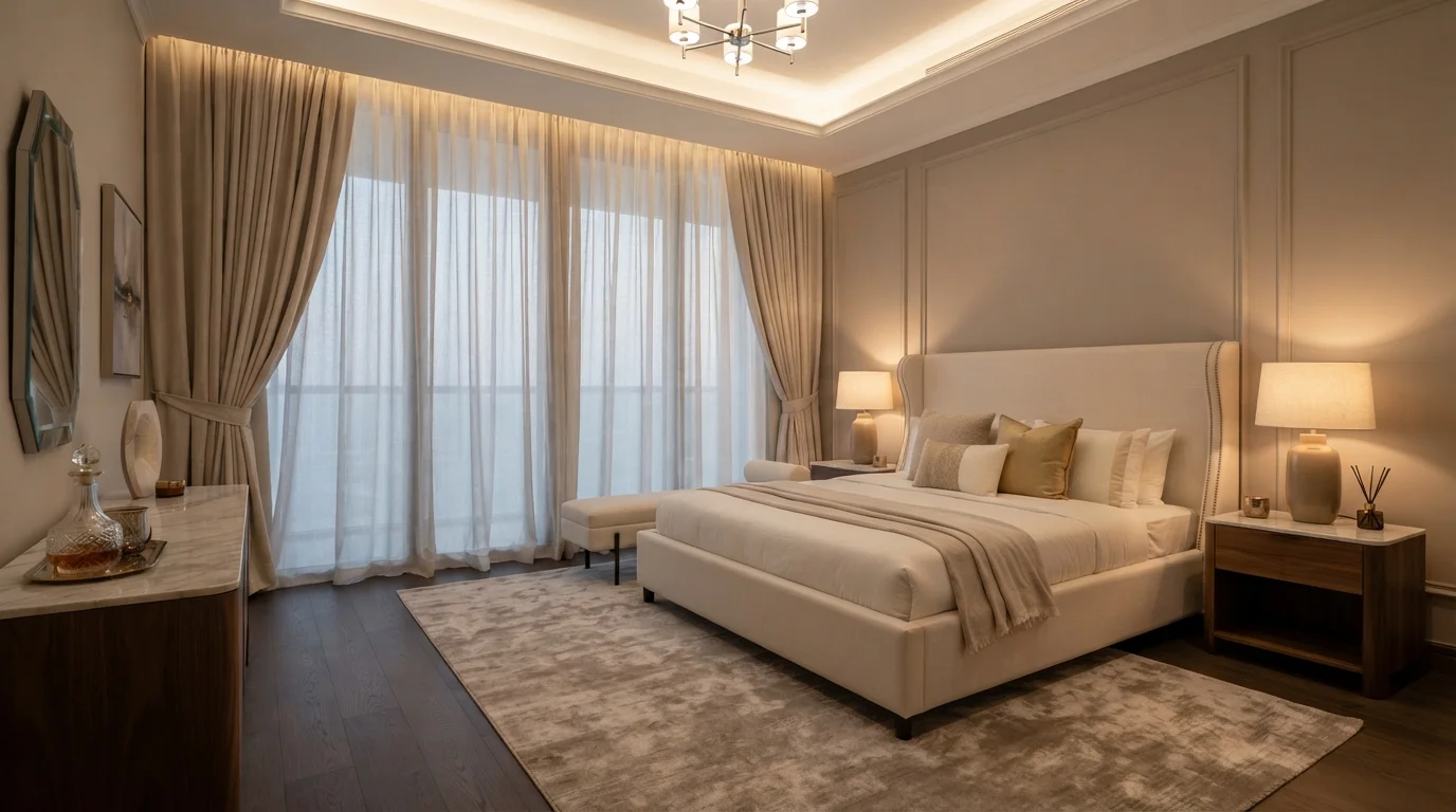 voil sheer curtains dubai