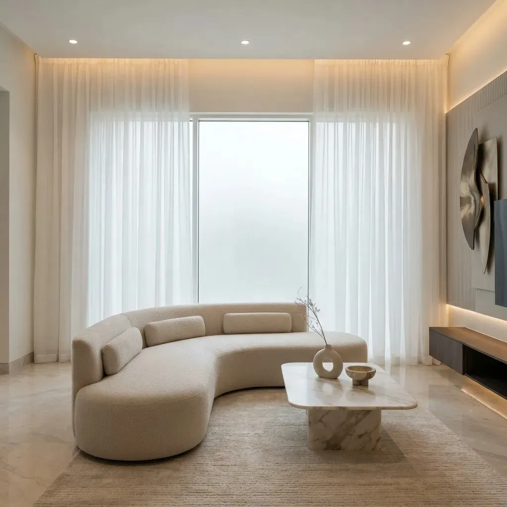 sheer curtains dubai