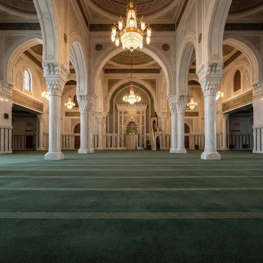 luxury mosque carpets