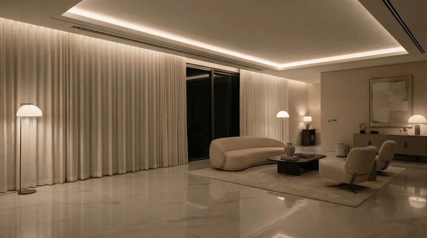 remote control curtains dubai
