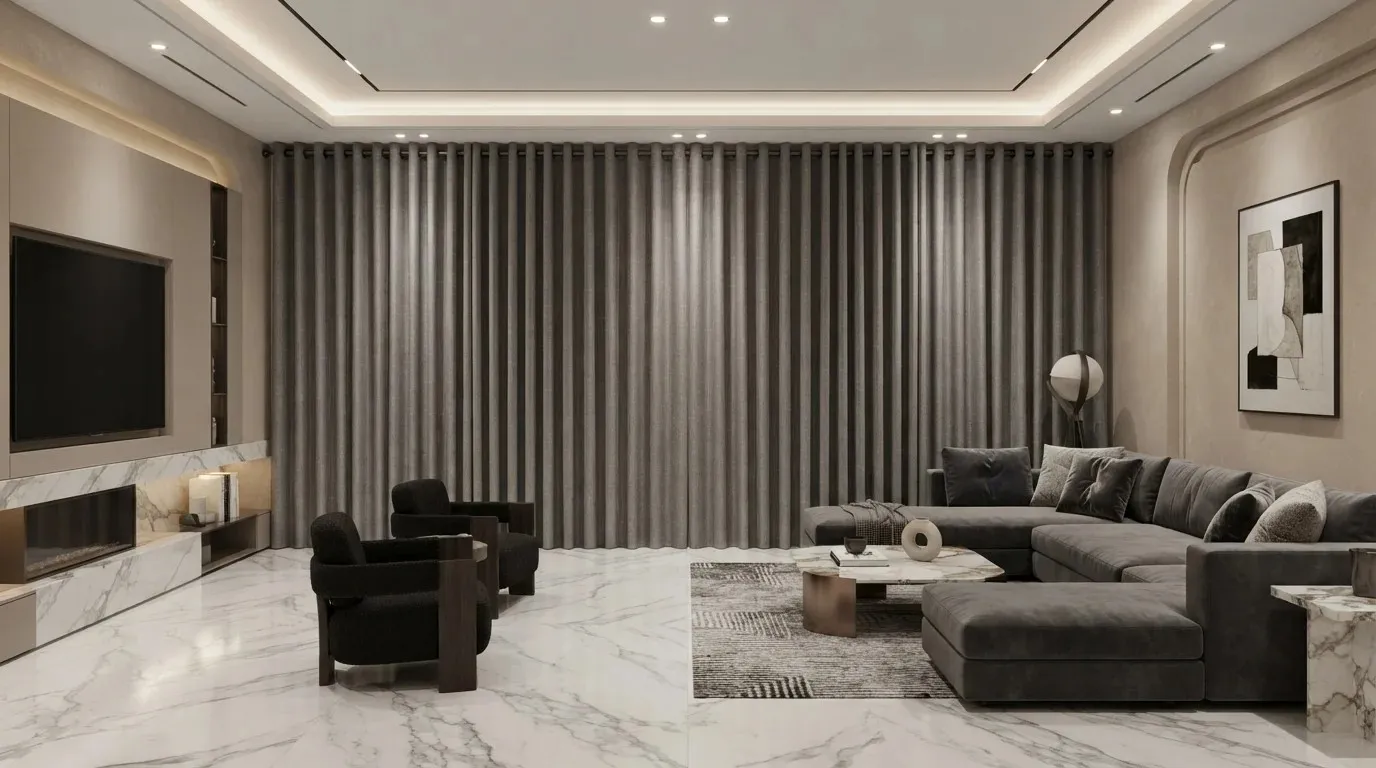electric curtains dubai