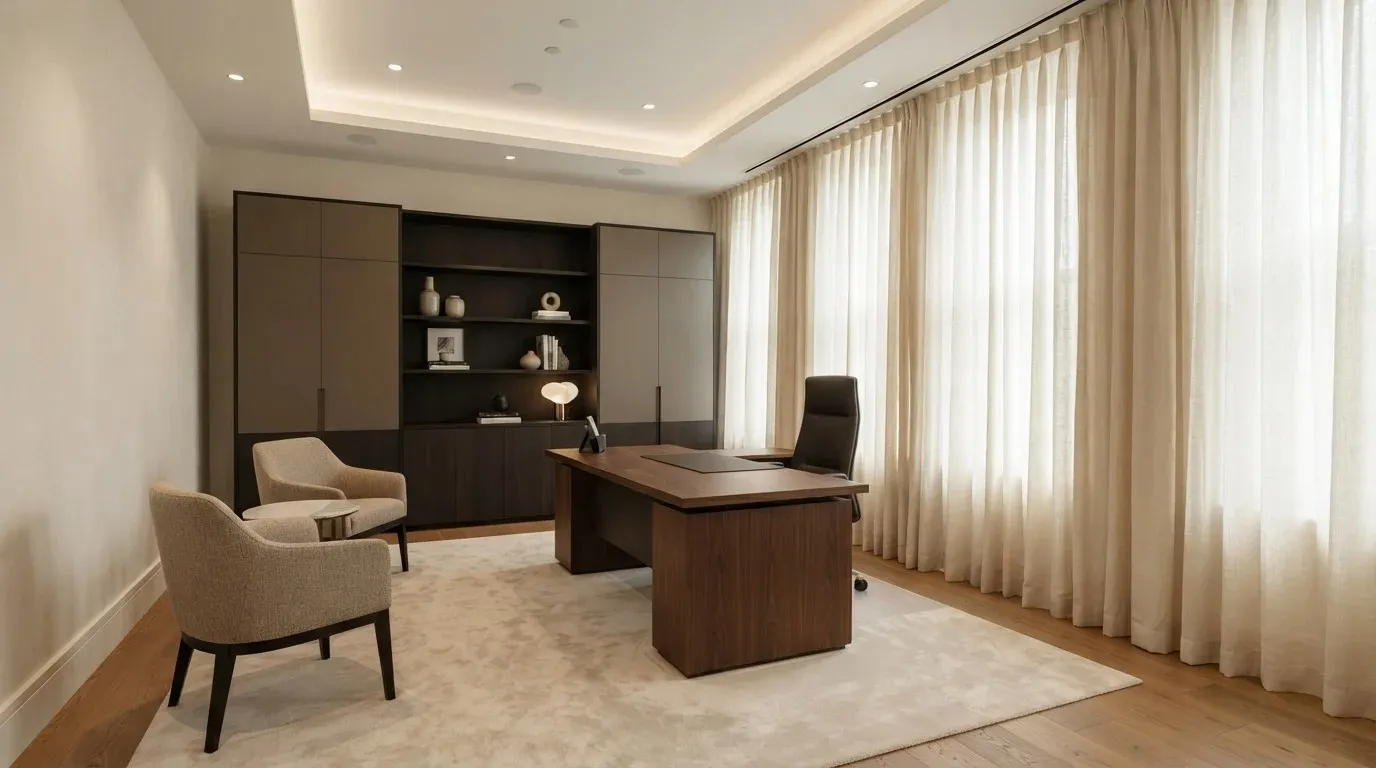 workplace curtains dubai