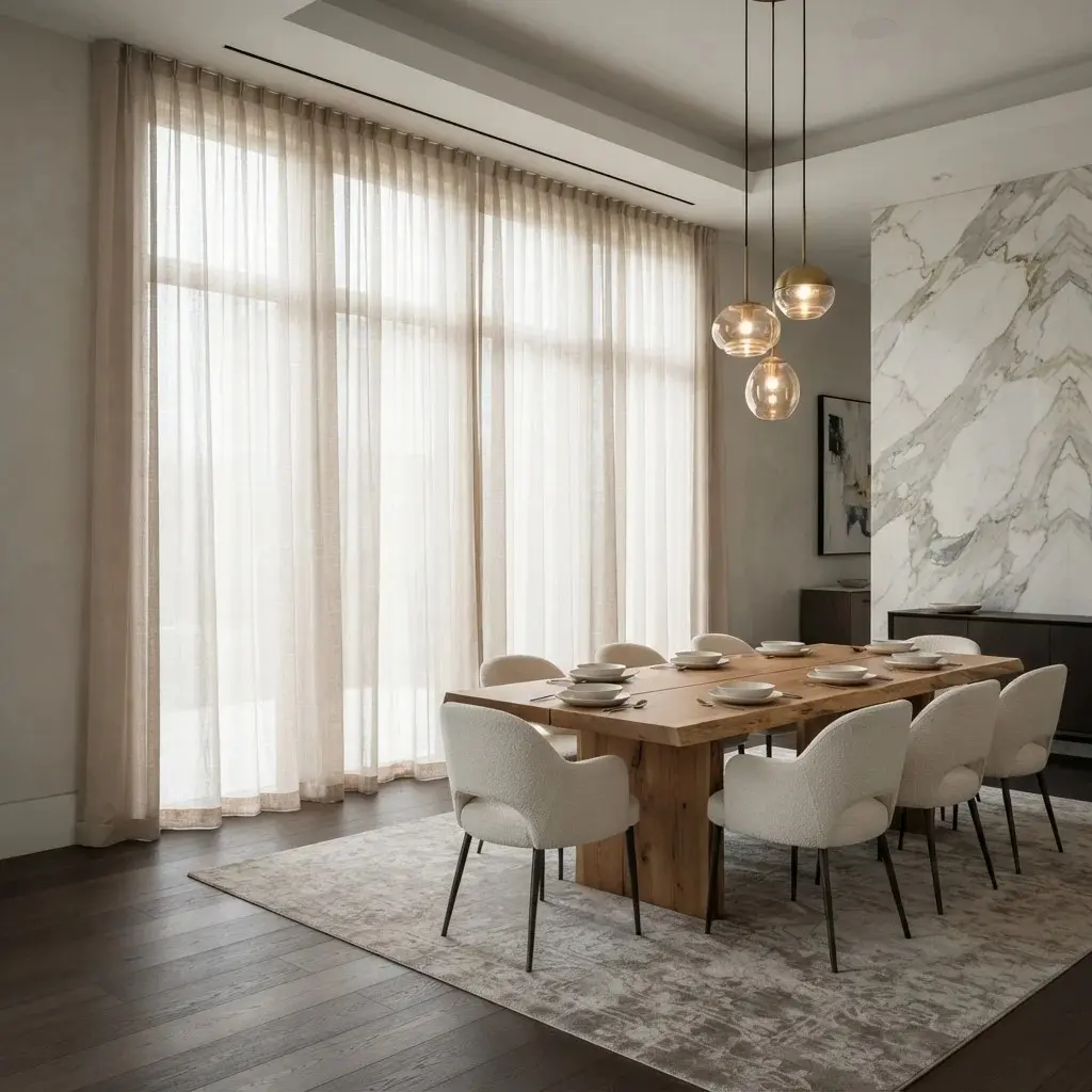sheer curtains dubai