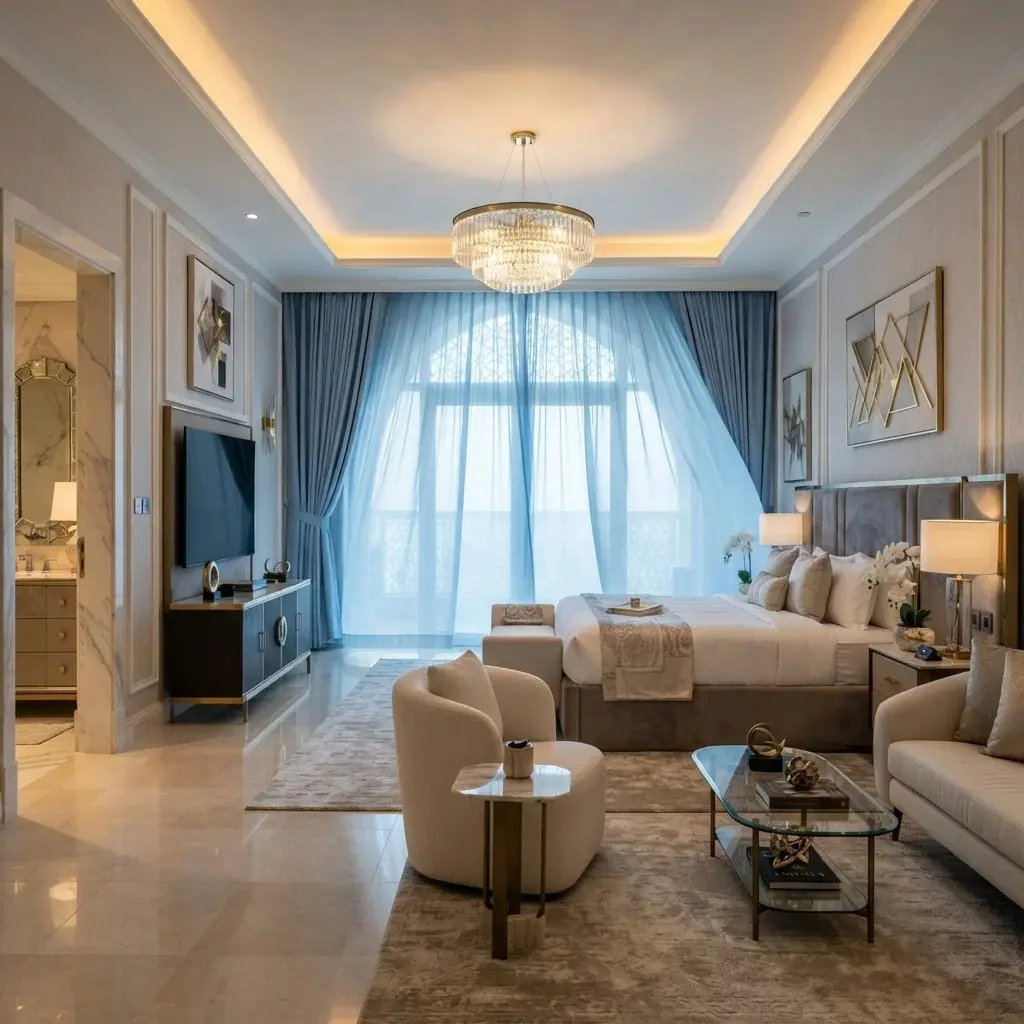 sheer curtains dubai