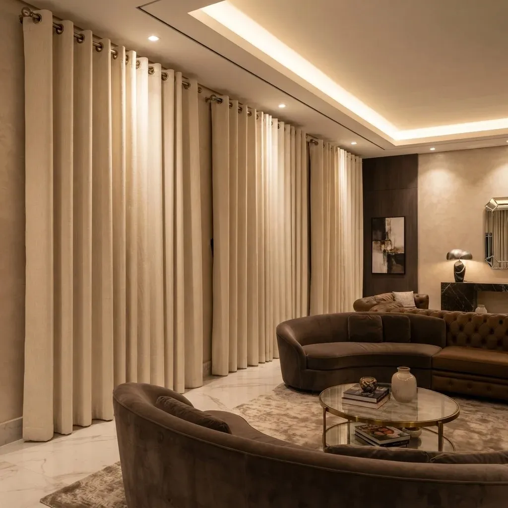 soundproof curtains for villa dubai