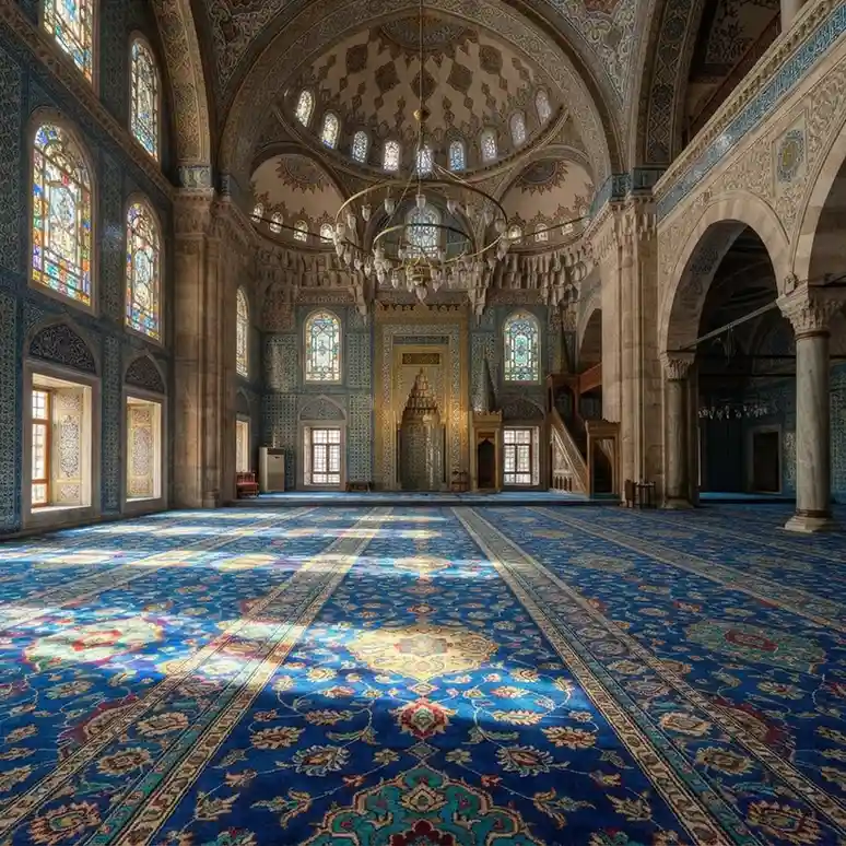 turkish mosque carpet