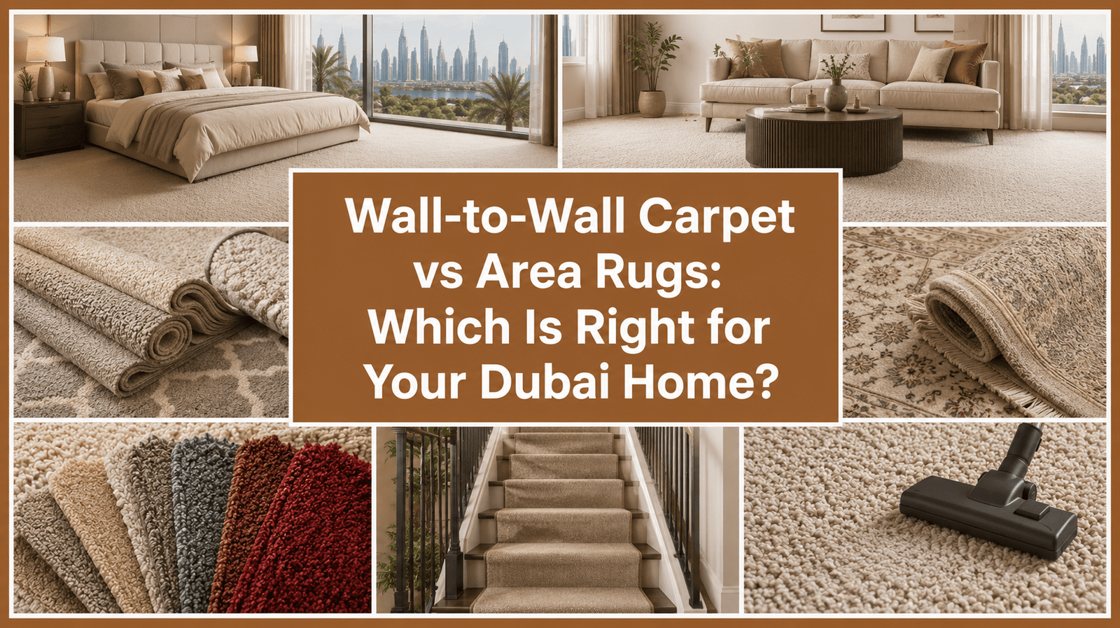 wall to wall carpets vs Areas rugs