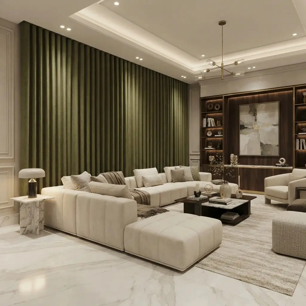 wave track curtains dubai