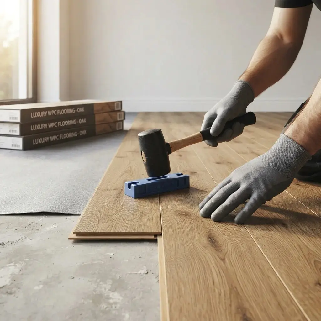 wpc flooring installation