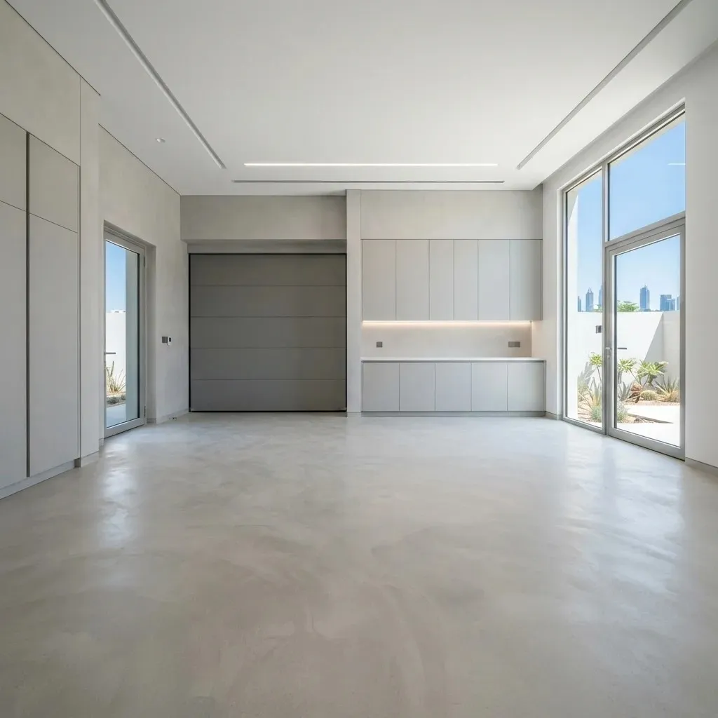 Microcement Garage Flooring