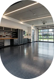 Workshop garage flooring Dubai