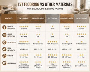 lvt flooring vs other materials
