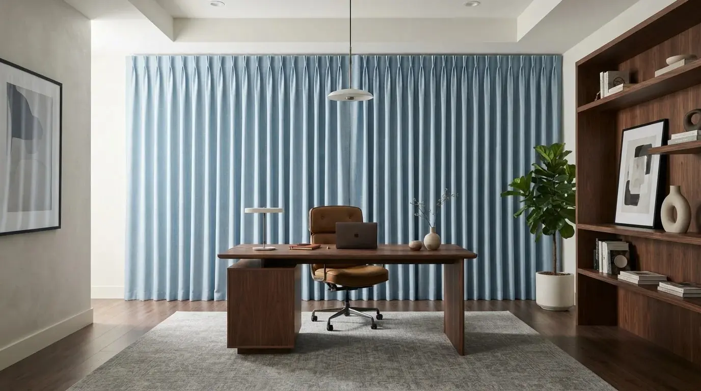 luxury pinch pleat curtains dubai