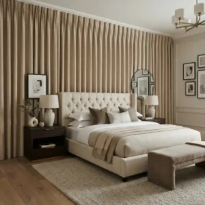 custom pinch pleat curtains dubai