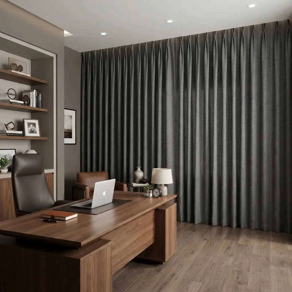 pleated curtains dubai