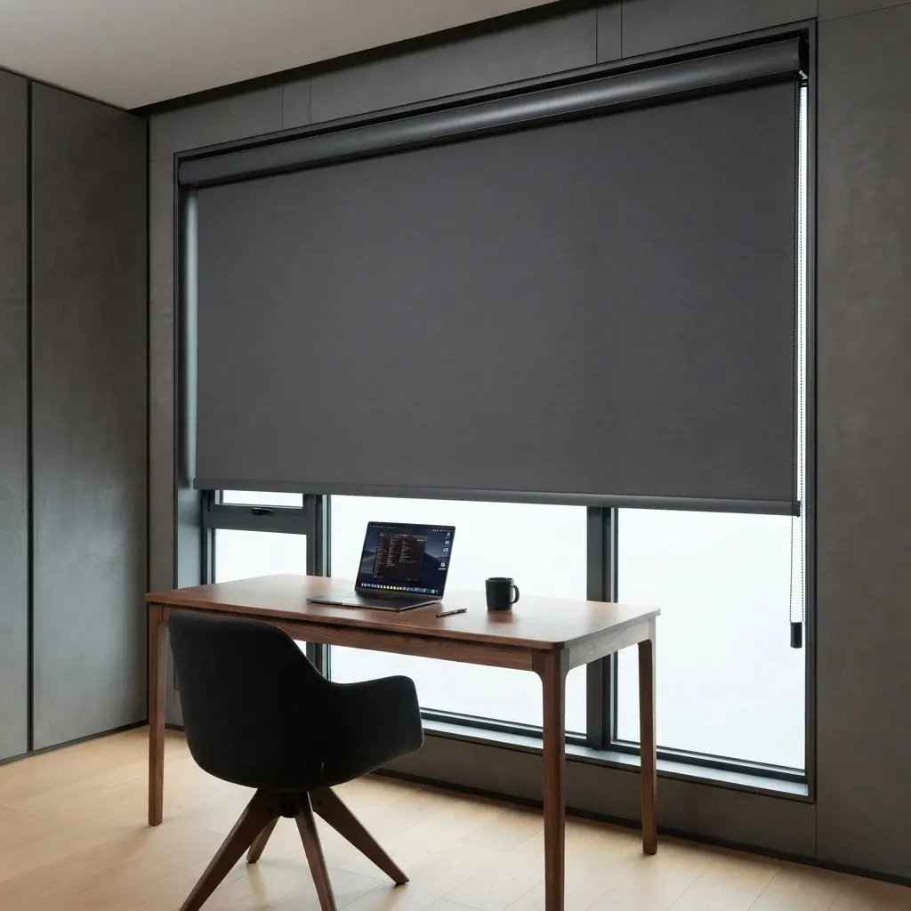 Office Blackout Roller Blinds Dubai