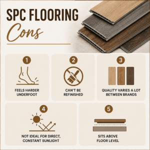 spc flooring cons